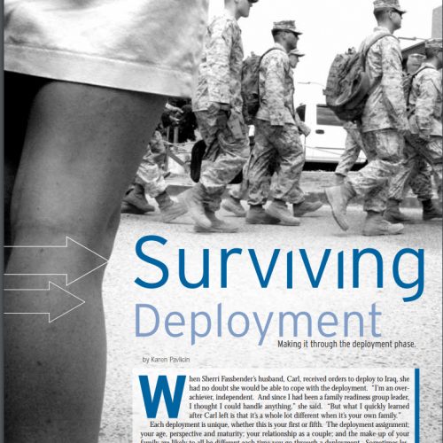 Military Spouse magazine Deployment Series part 2 by Karen Pavlicin