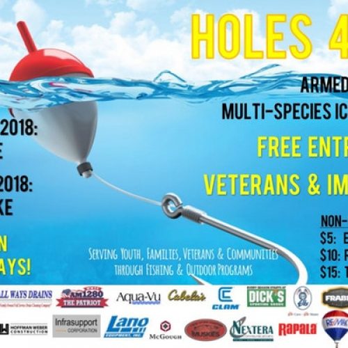 Fishing for Life Holes 4 Heroes ice fishing tournament